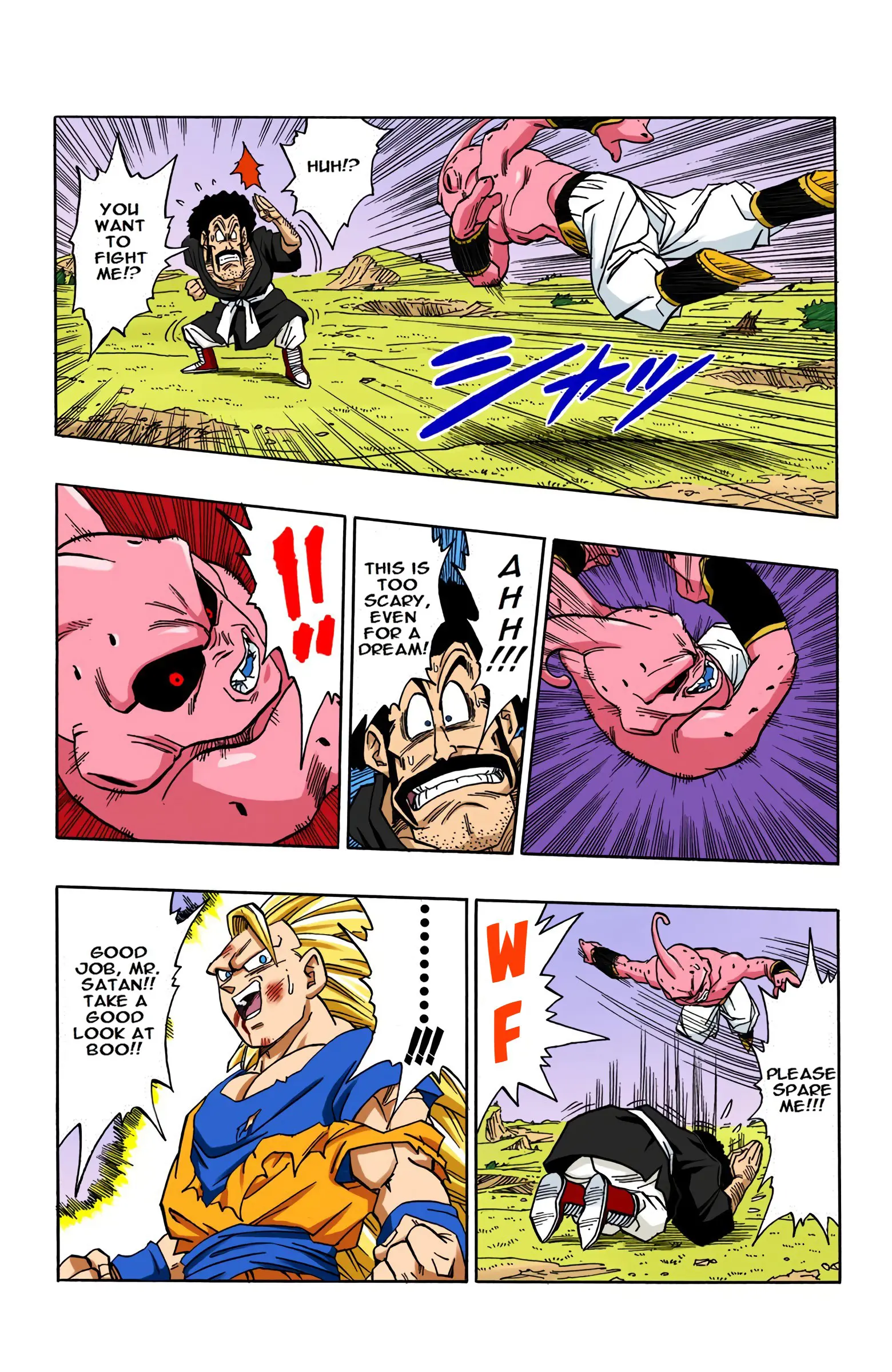 DBZ Majin Buu Saga Colored Manga, chapter 511, page 12
