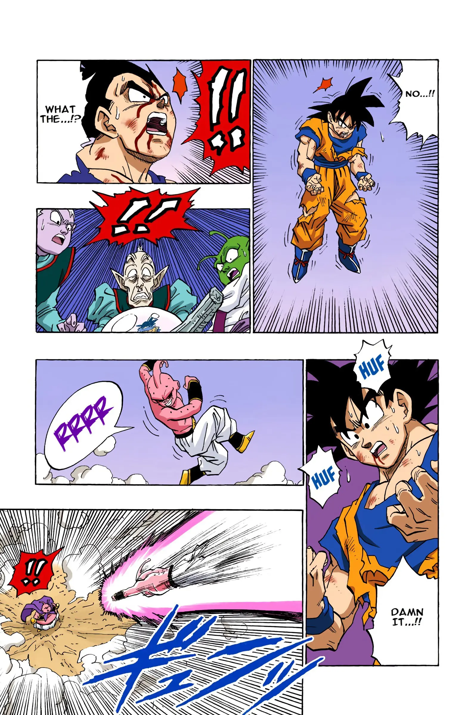 DBZ Majin Buu Saga Colored Manga, chapter 512, page 12