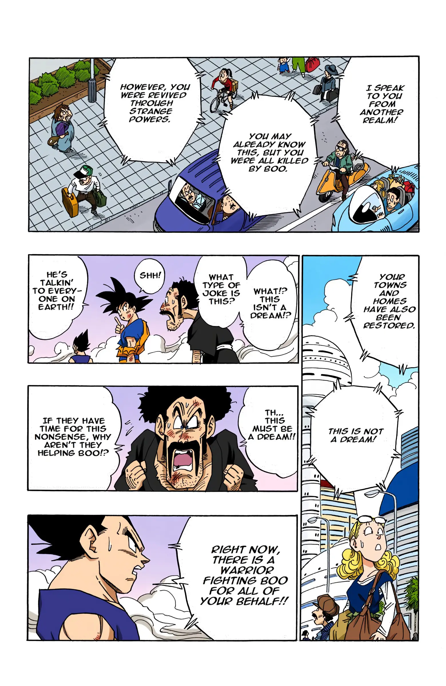 DBZ Majin Buu Saga Colored Manga, chapter 514, page 10