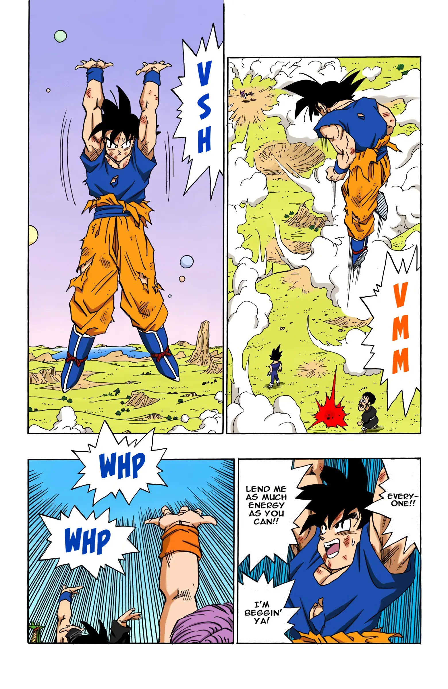 DBZ Majin Buu Saga Colored Manga, chapter 514, page 12