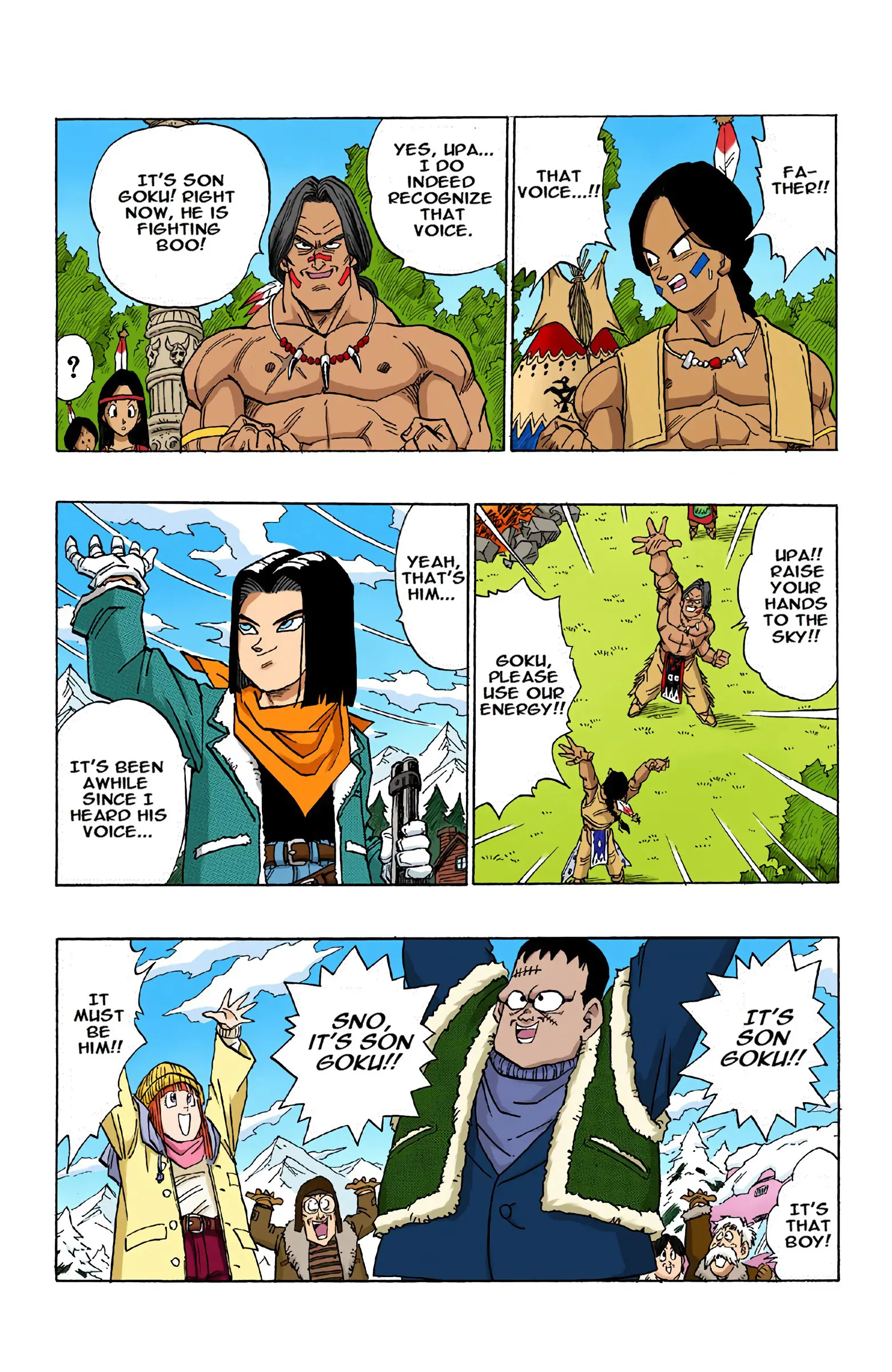 DBZ Majin Buu Saga Colored Manga, chapter 515, page 7