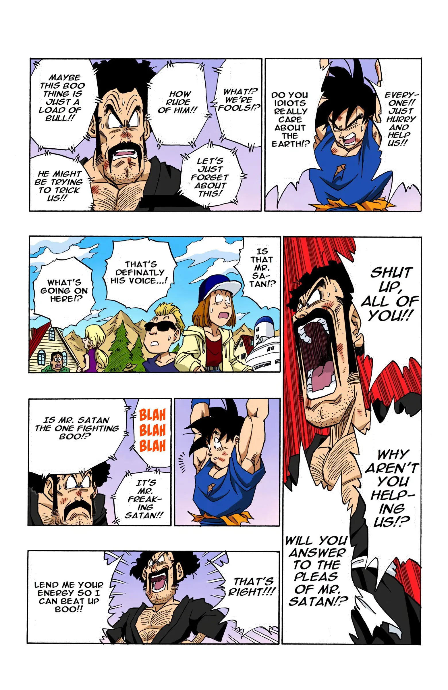 DBZ Majin Buu Saga Colored Manga, chapter 515, page 9