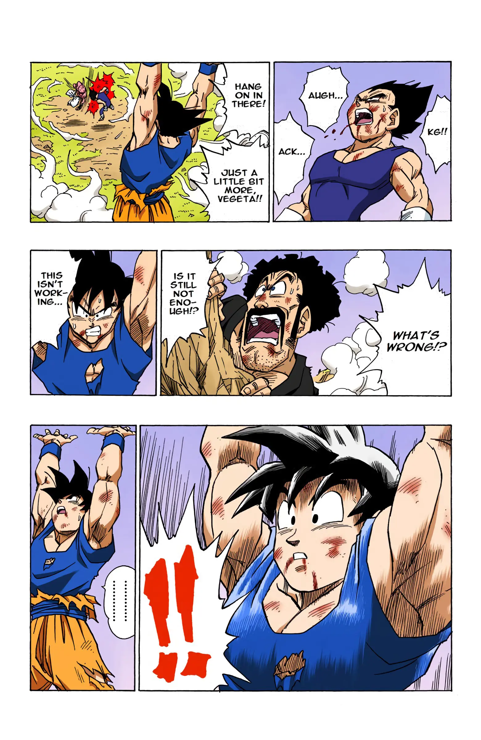 DBZ Majin Buu Saga Colored Manga, chapter 515, page 12