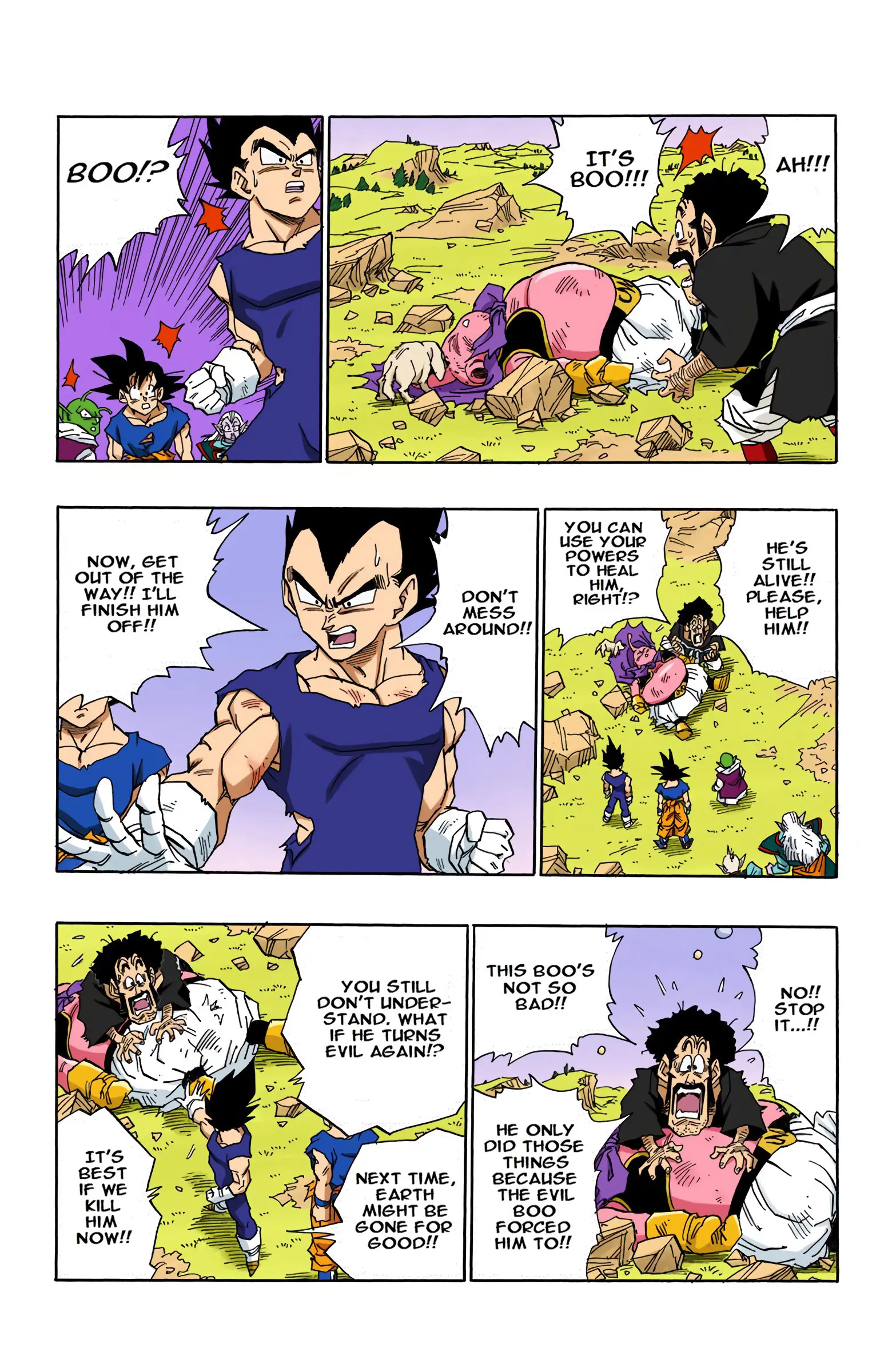 DBZ Majin Buu Saga Colored Manga, chapter 517, page 5