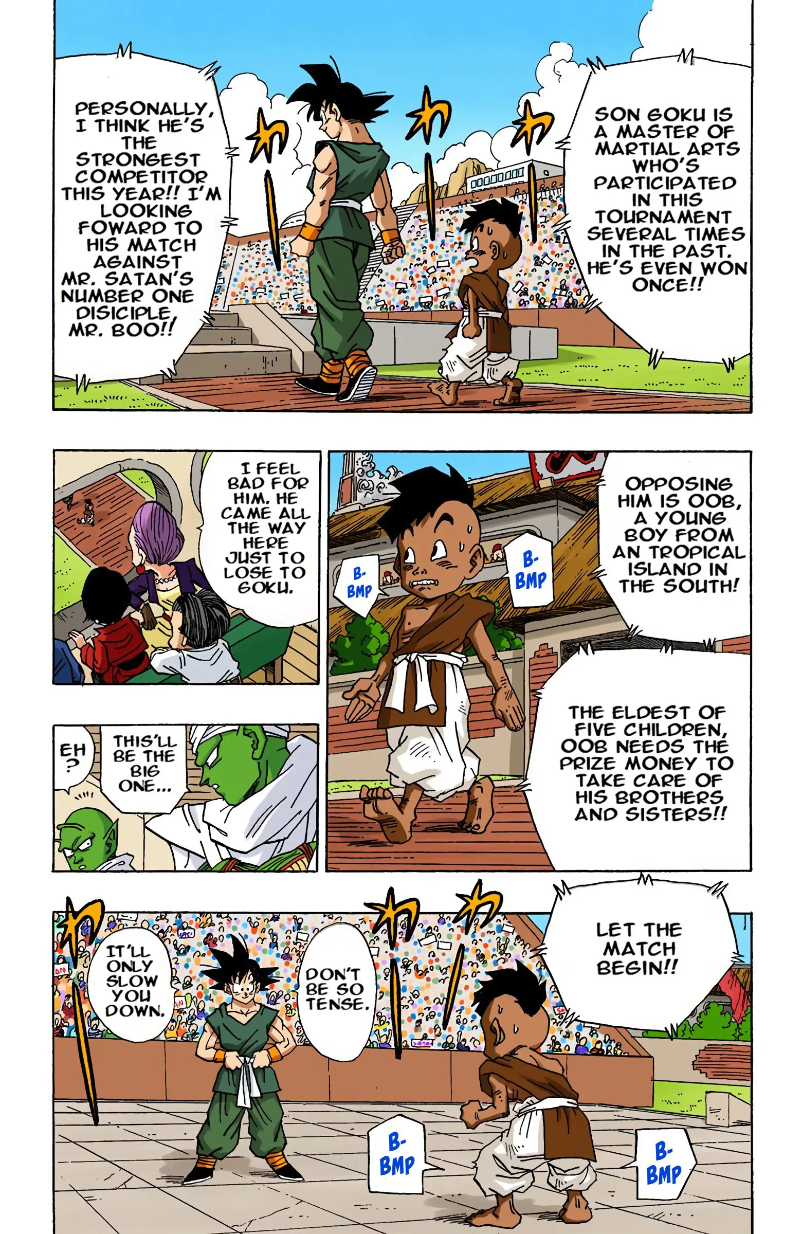 DBZ Majin Buu Saga Colored Manga, chapter 519 END, page 8