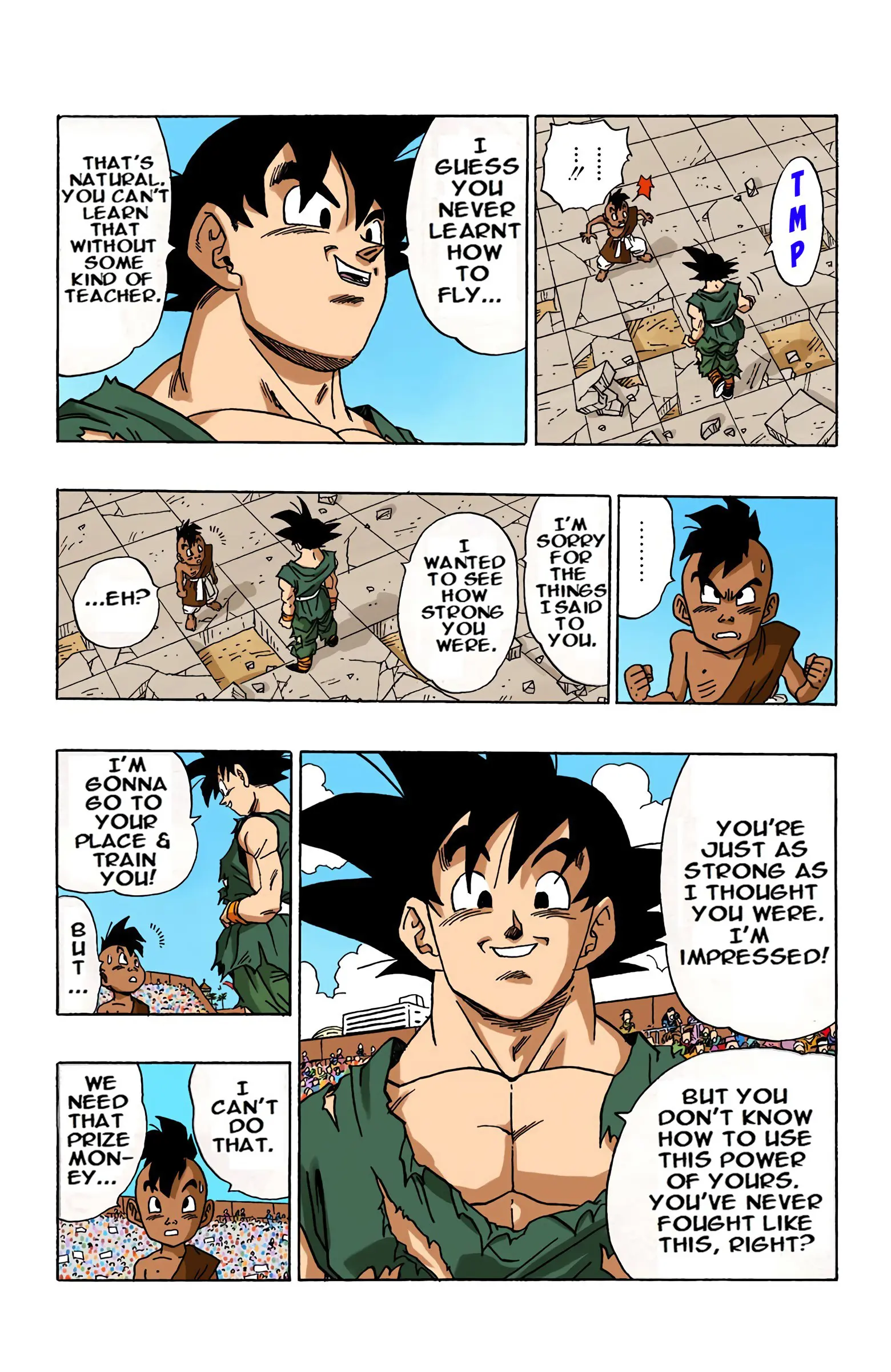 DBZ Majin Buu Saga Colored Manga, chapter 519 END, page 14
