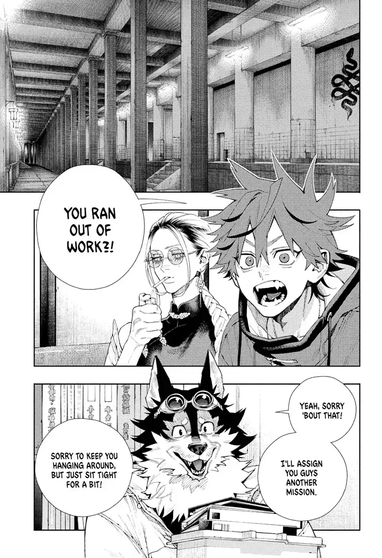 Gokurakugai, chapter 5, page 1