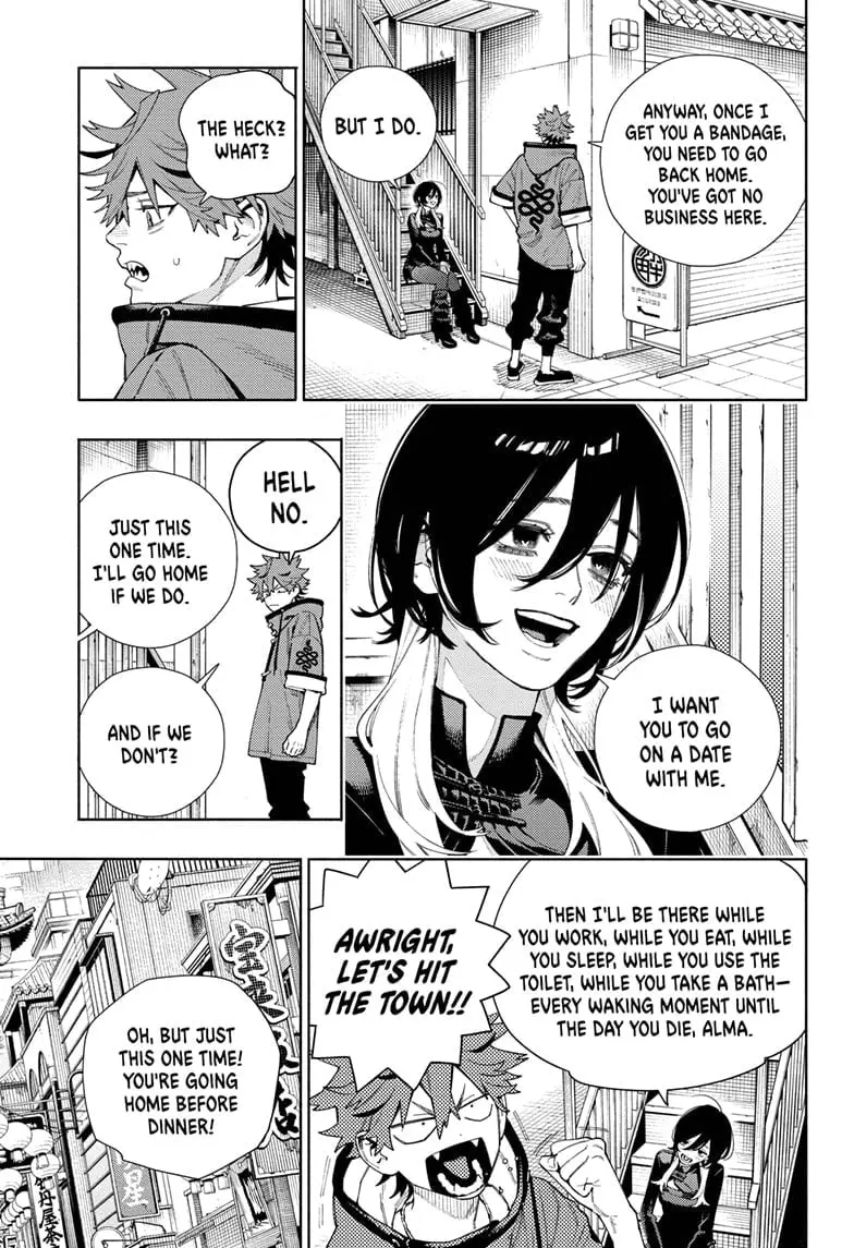 Gokurakugai, chapter 18, page 13