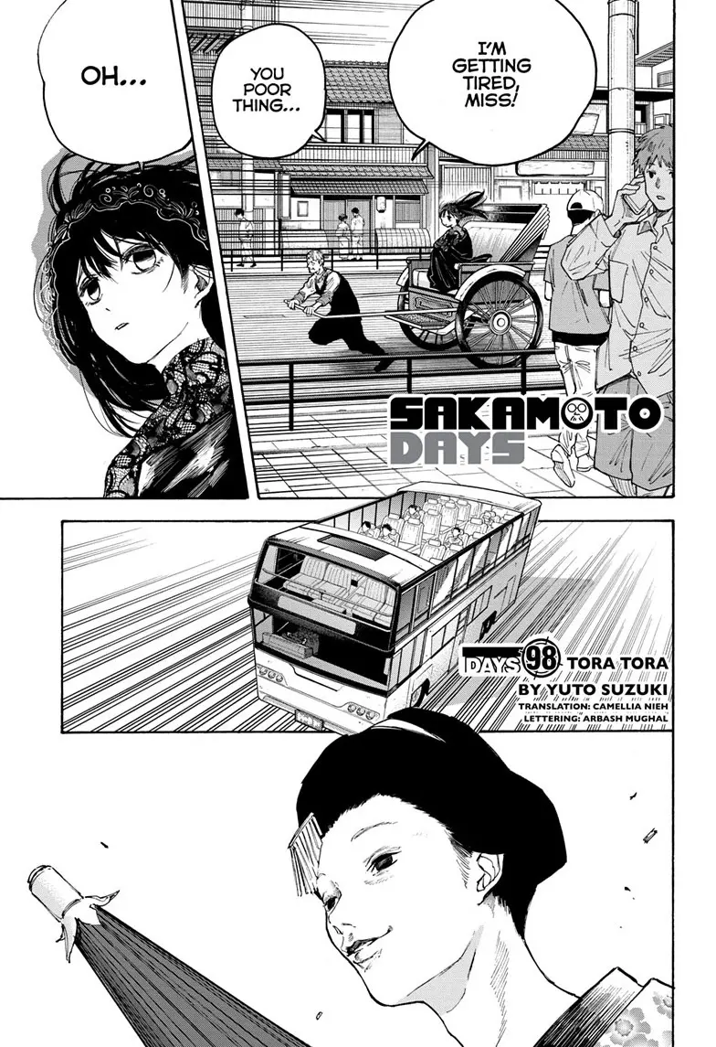 Sakamoto Days Manga Online, chapter 98, page 1