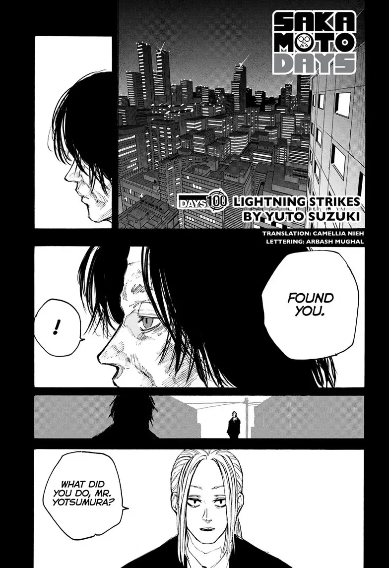 Sakamoto Days Manga Online, chapter 100, page 1