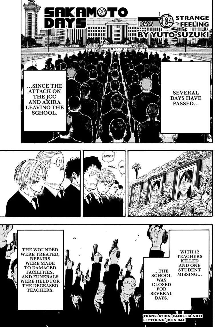 Sakamoto Days Manga Online, chapter 104, page 1