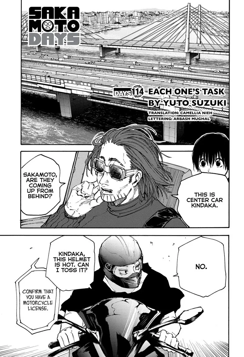 Sakamoto Days Manga Online, chapter 114, page 1