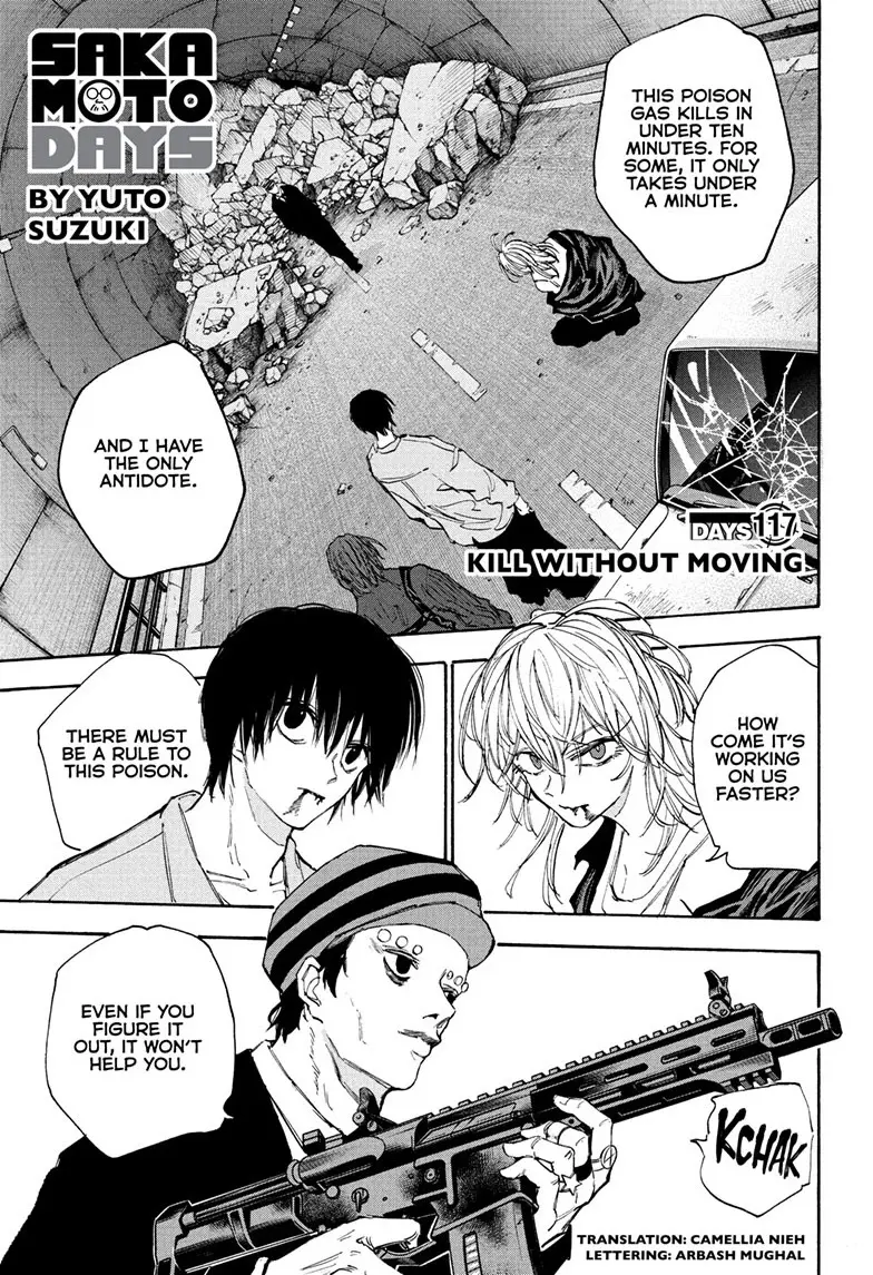 Sakamoto Days Manga Online, chapter 117, page 1