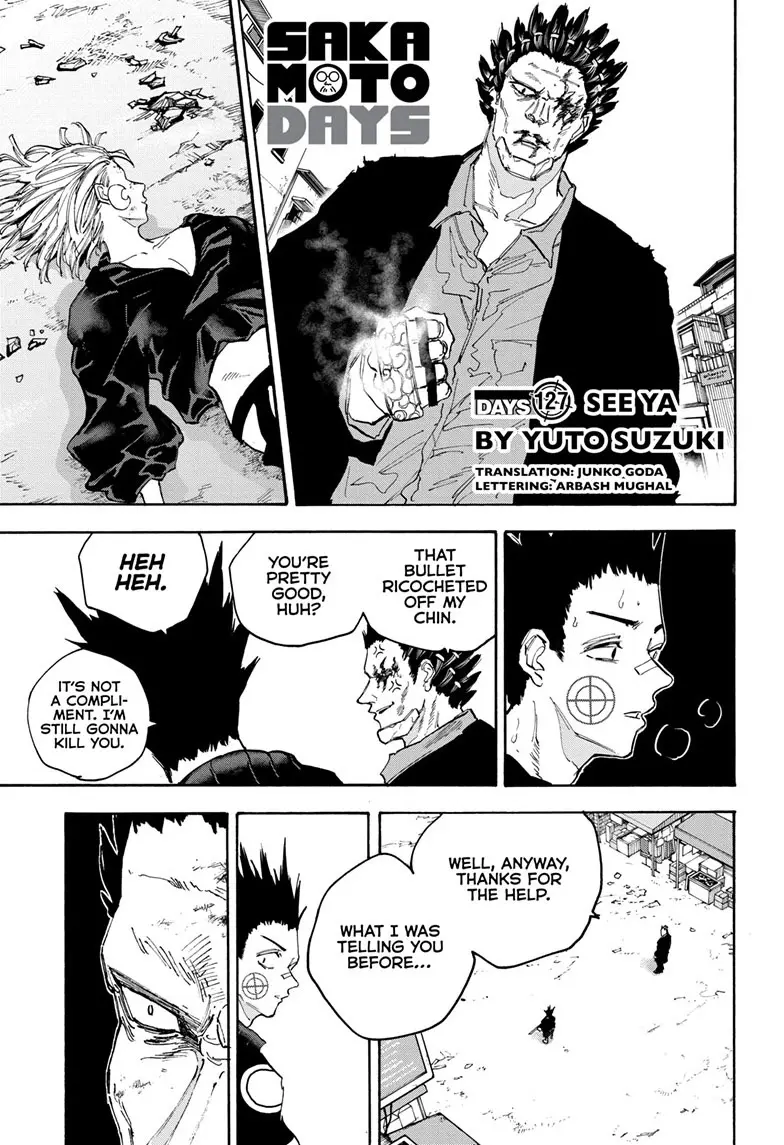 Sakamoto Days Manga Online, chapter 127, page 1