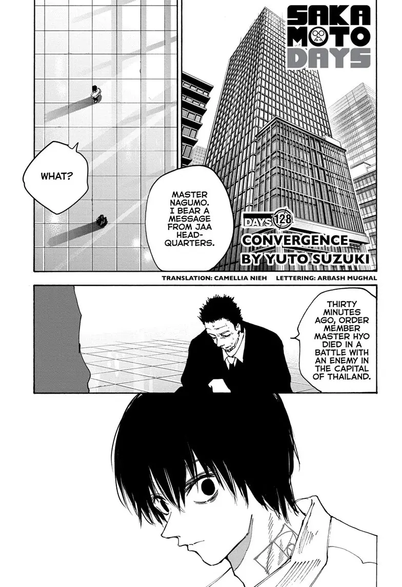 Sakamoto Days Manga Online, chapter 128, page 1