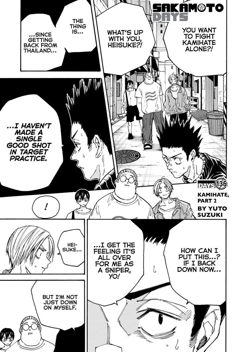 Sakamoto Days Manga Online, chapter 136, page 1