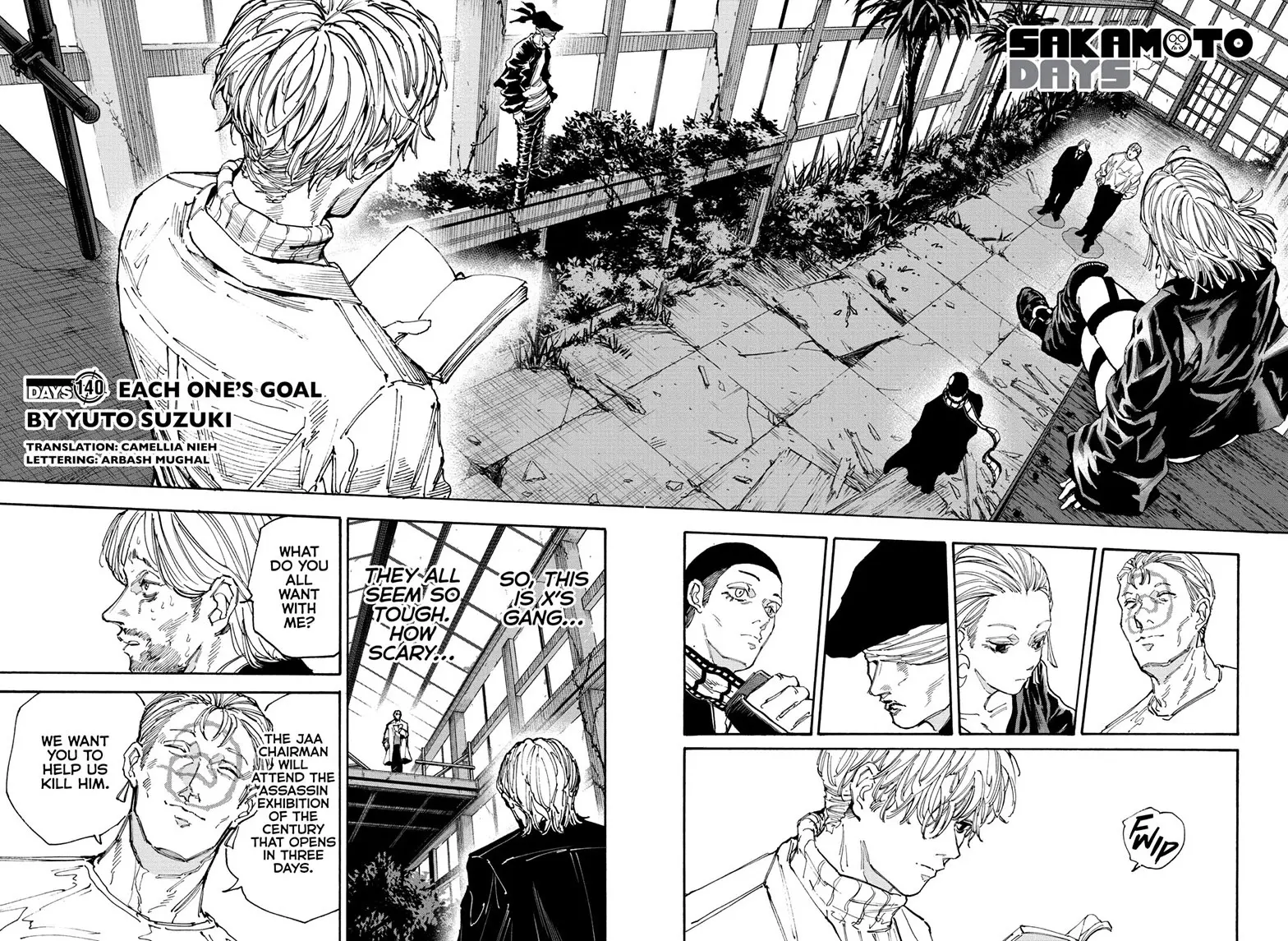 Sakamoto Days Manga Online, chapter 140, page 2