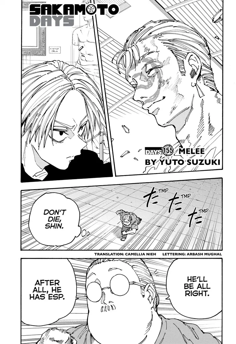 Sakamoto Days Manga Online, chapter 155, page 1