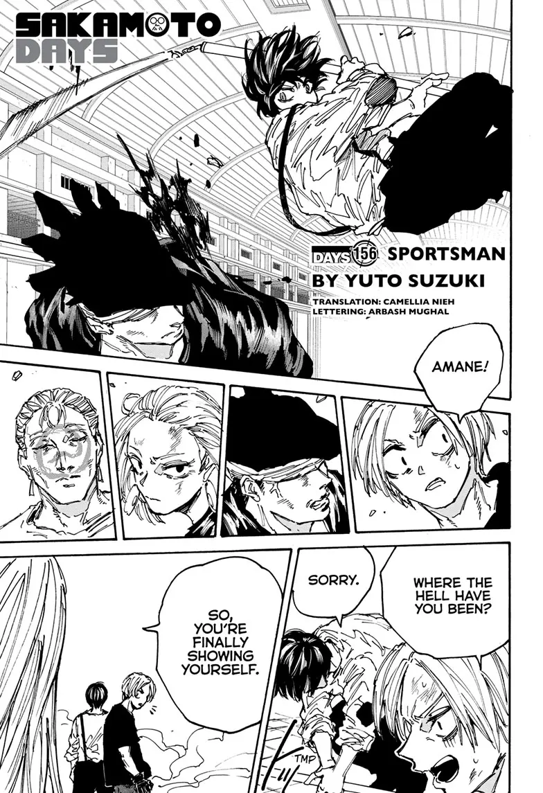 Sakamoto Days Manga Online, chapter 156, page 1