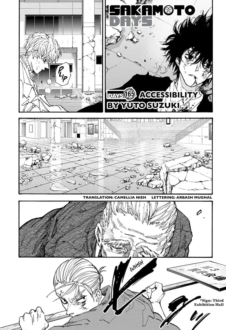 Sakamoto Days Manga Online, chapter 165, page 1