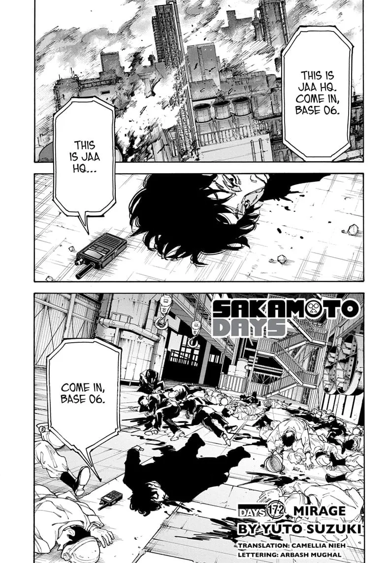 Sakamoto Days Manga Online, chapter 172, page 1