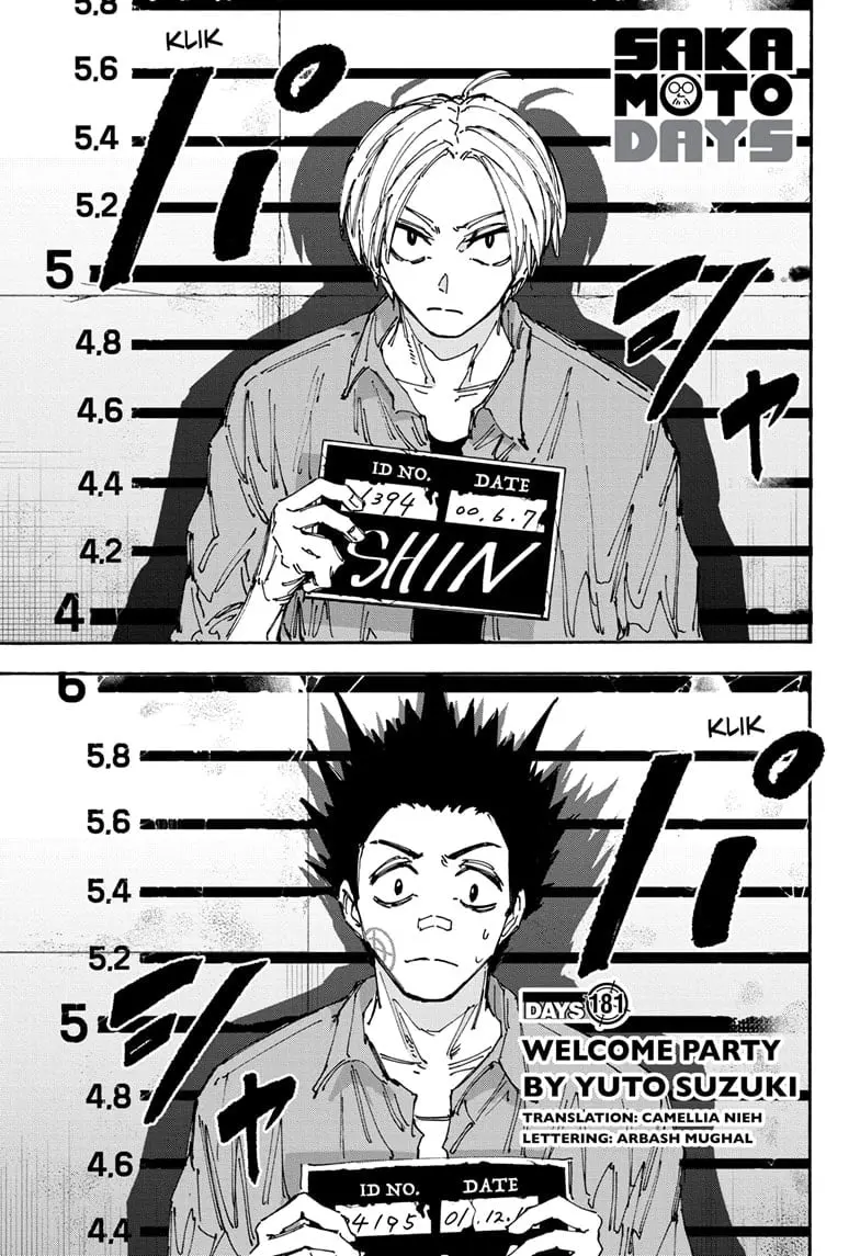 Sakamoto Days Manga Online, chapter 181, page 1