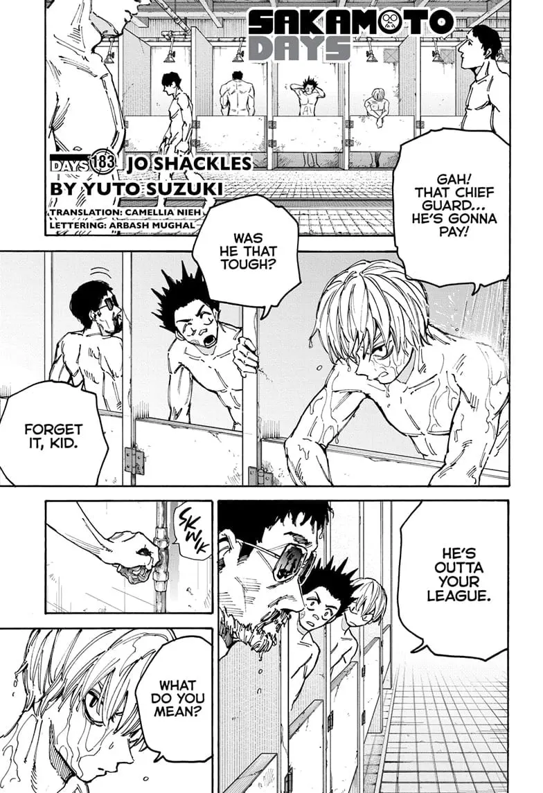 Sakamoto Days Manga Online, chapter 183, page 1