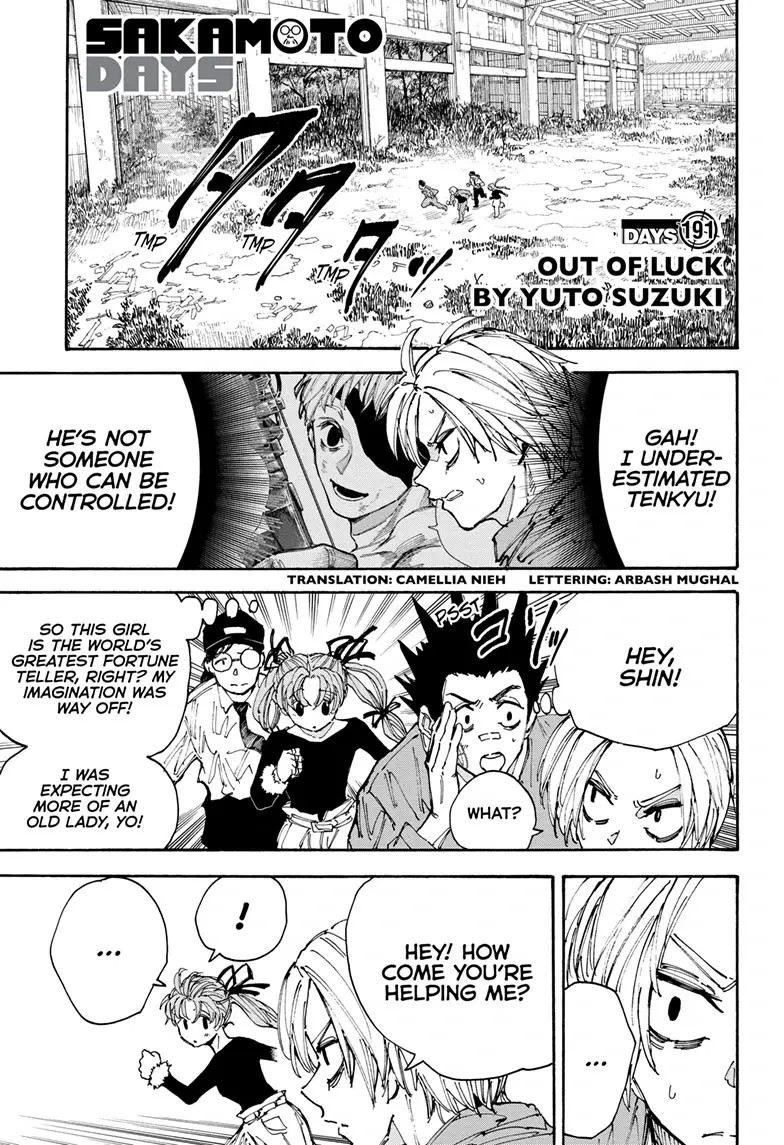 Sakamoto Days Manga Online, chapter 191, page 1