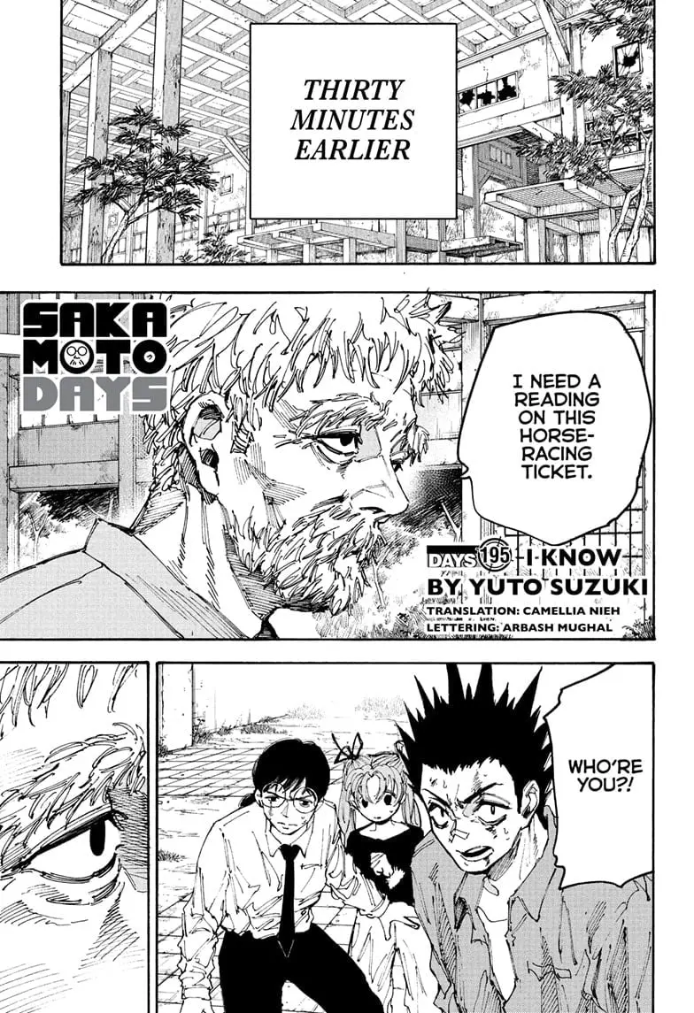 Sakamoto Days Manga Online, chapter 195, page 1