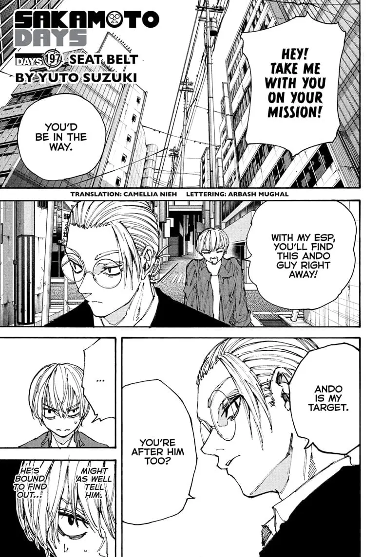 Sakamoto Days Manga Online, chapter 197, page 1