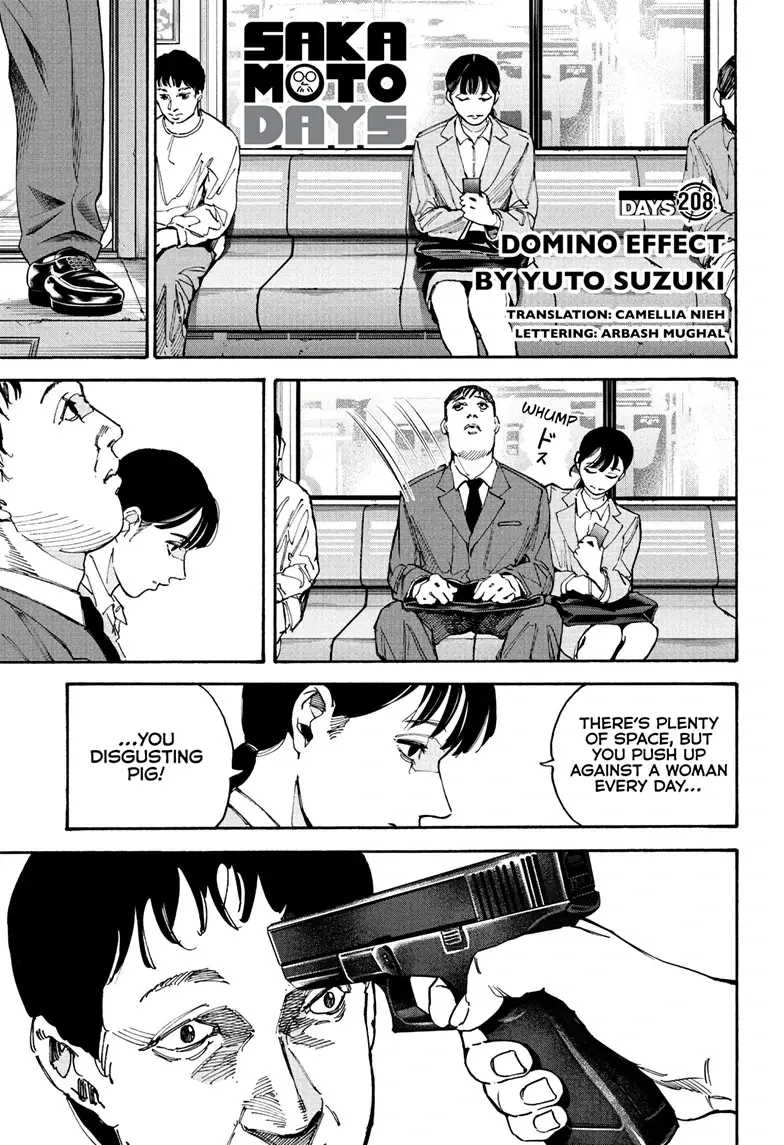 Sakamoto Days Manga Online, chapter 208, page 1