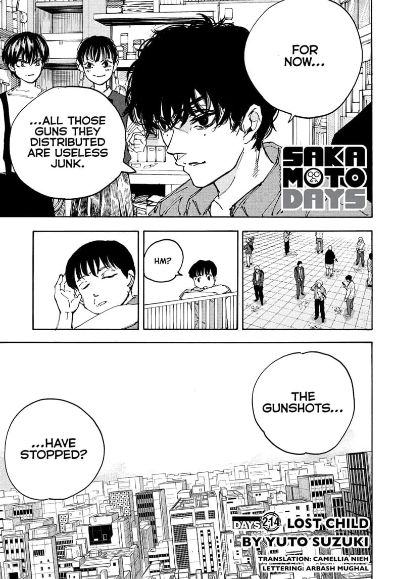 Sakamoto Days Manga Online, chapter 214, page 1
