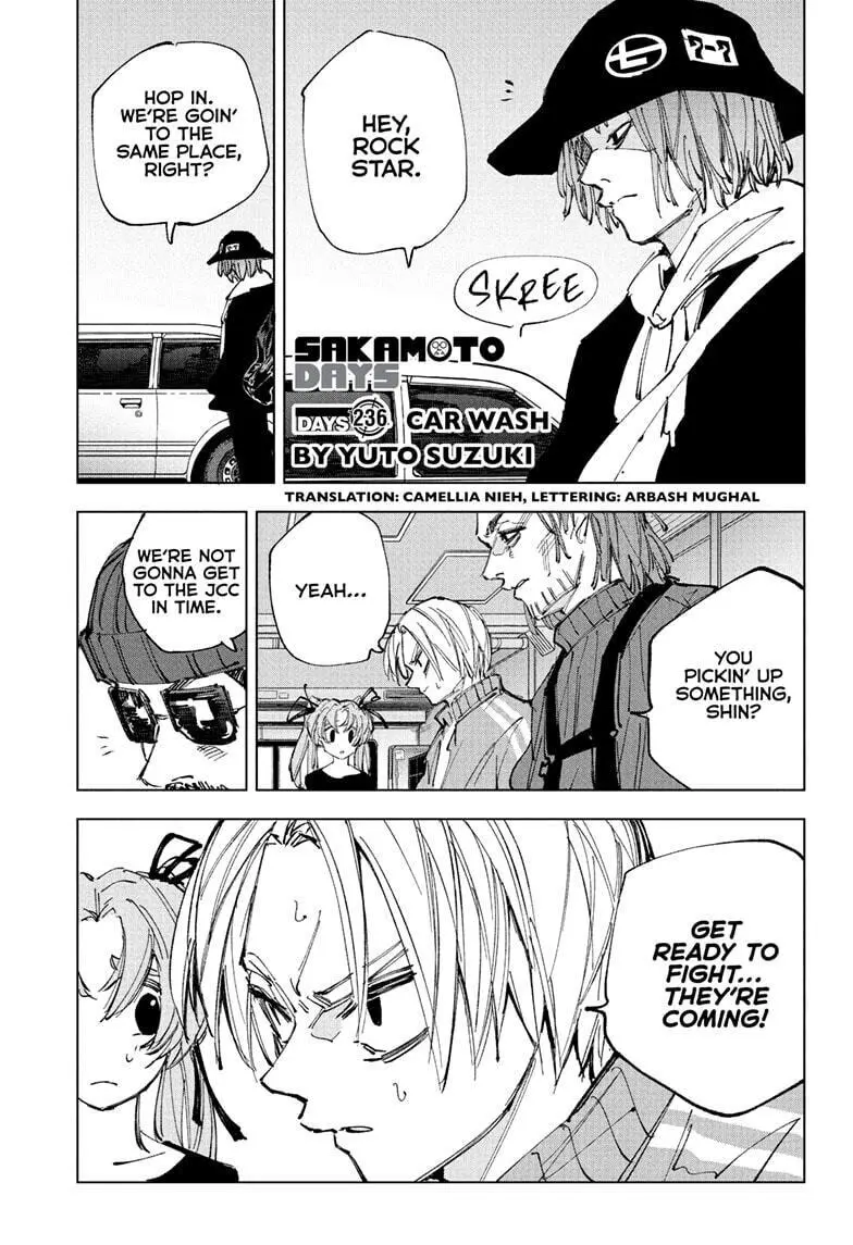 Sakamoto Days Manga Online, chapter 236, page 1