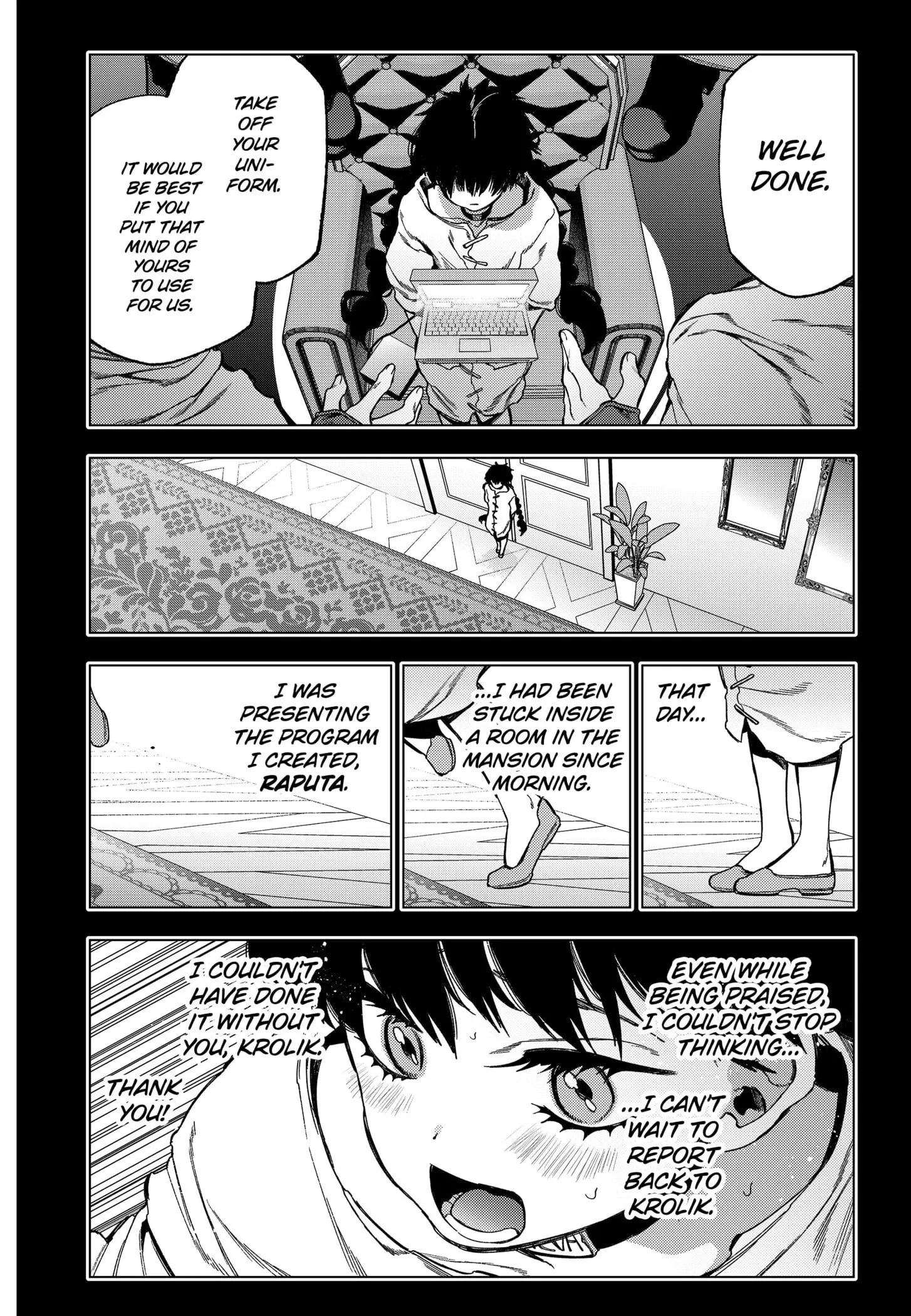 Deep Raputa Manga, chapter 24, page 16