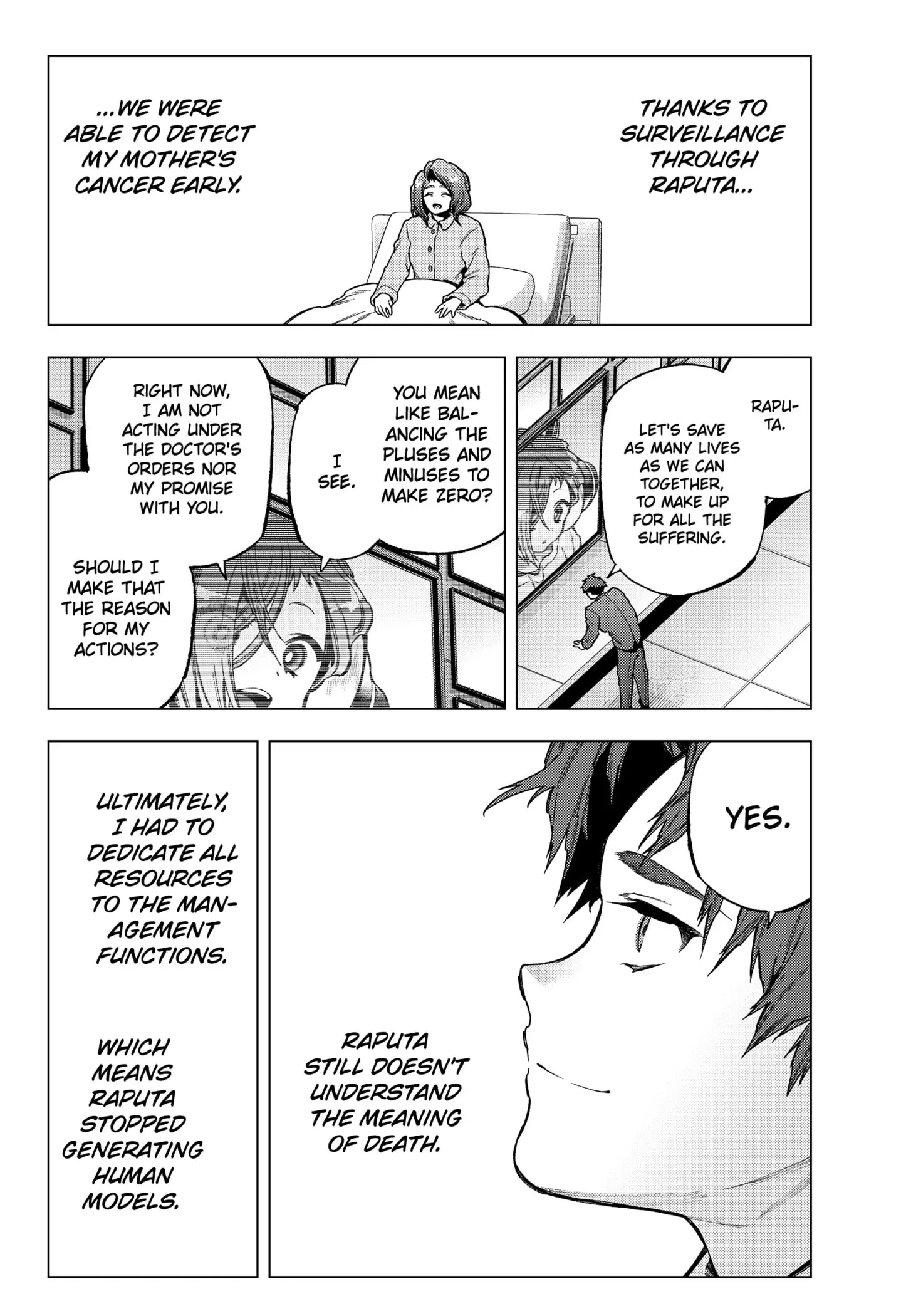 Deep Raputa Manga, chapter 28 END, page 19