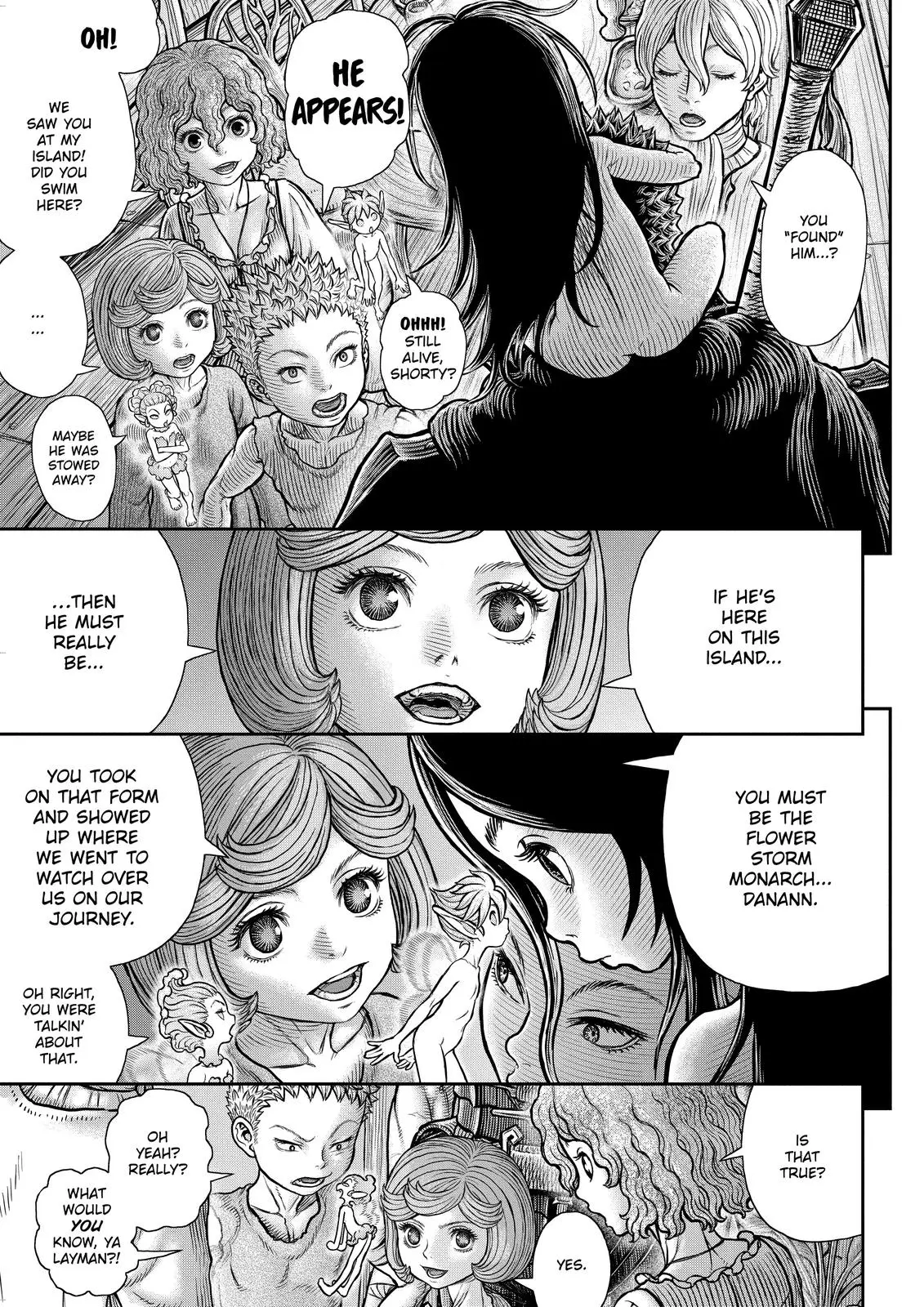 Berserk Manga, chapter 364, page 3