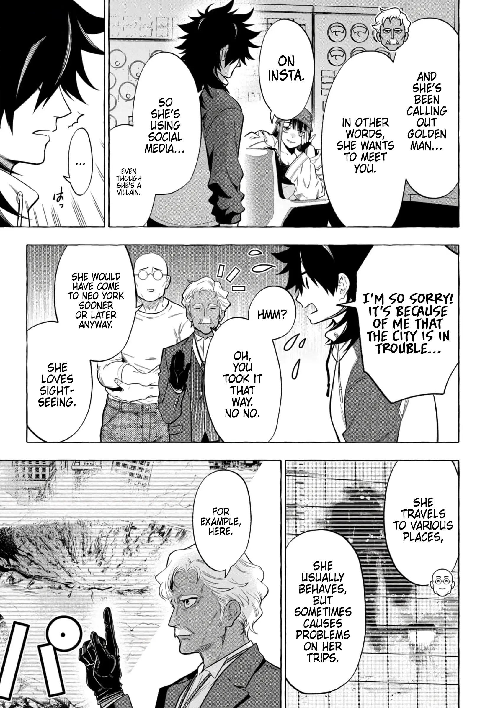 GOLDEN MAN Manga, chapter 4, page 15