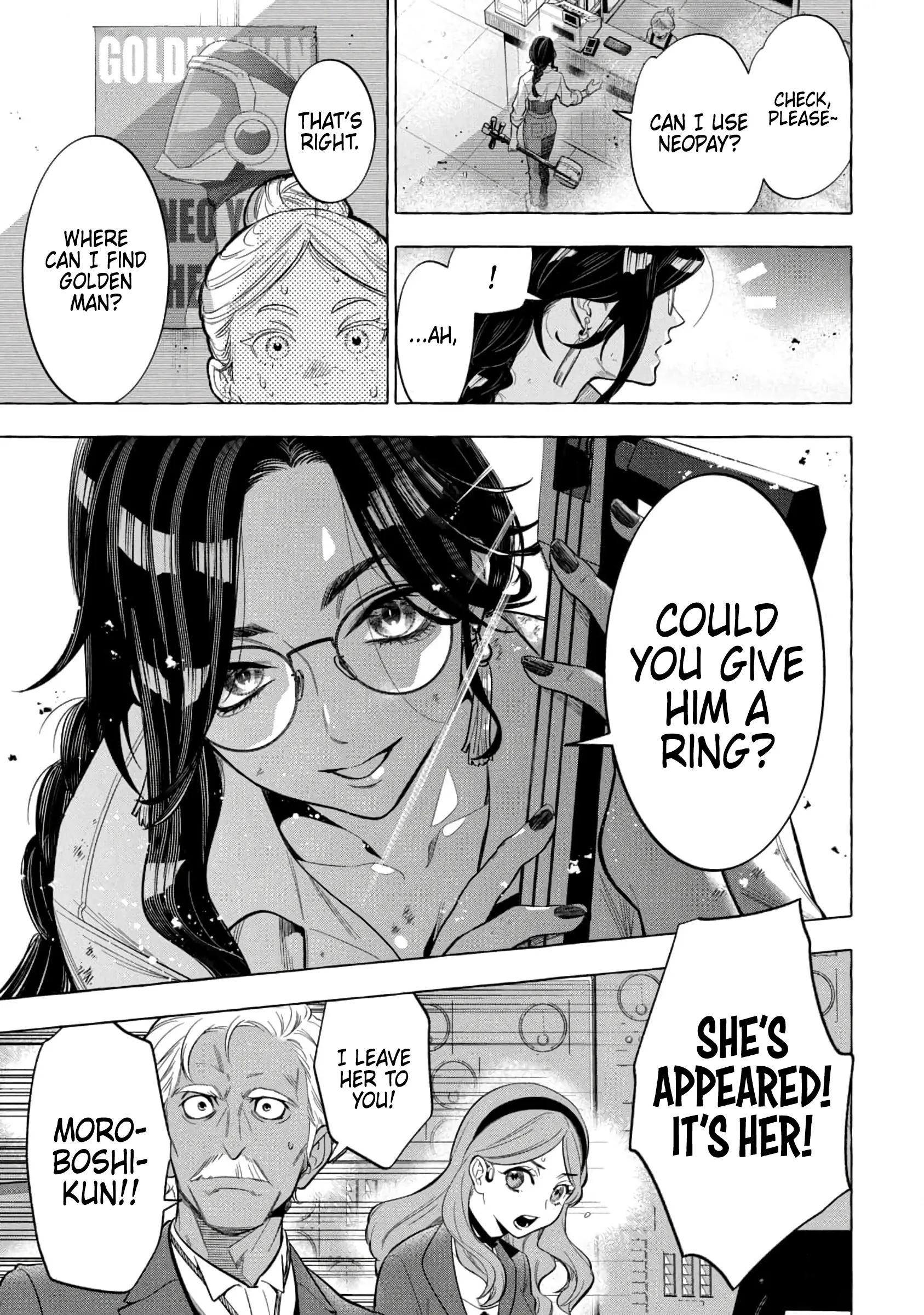 GOLDEN MAN Manga, chapter 4, page 19