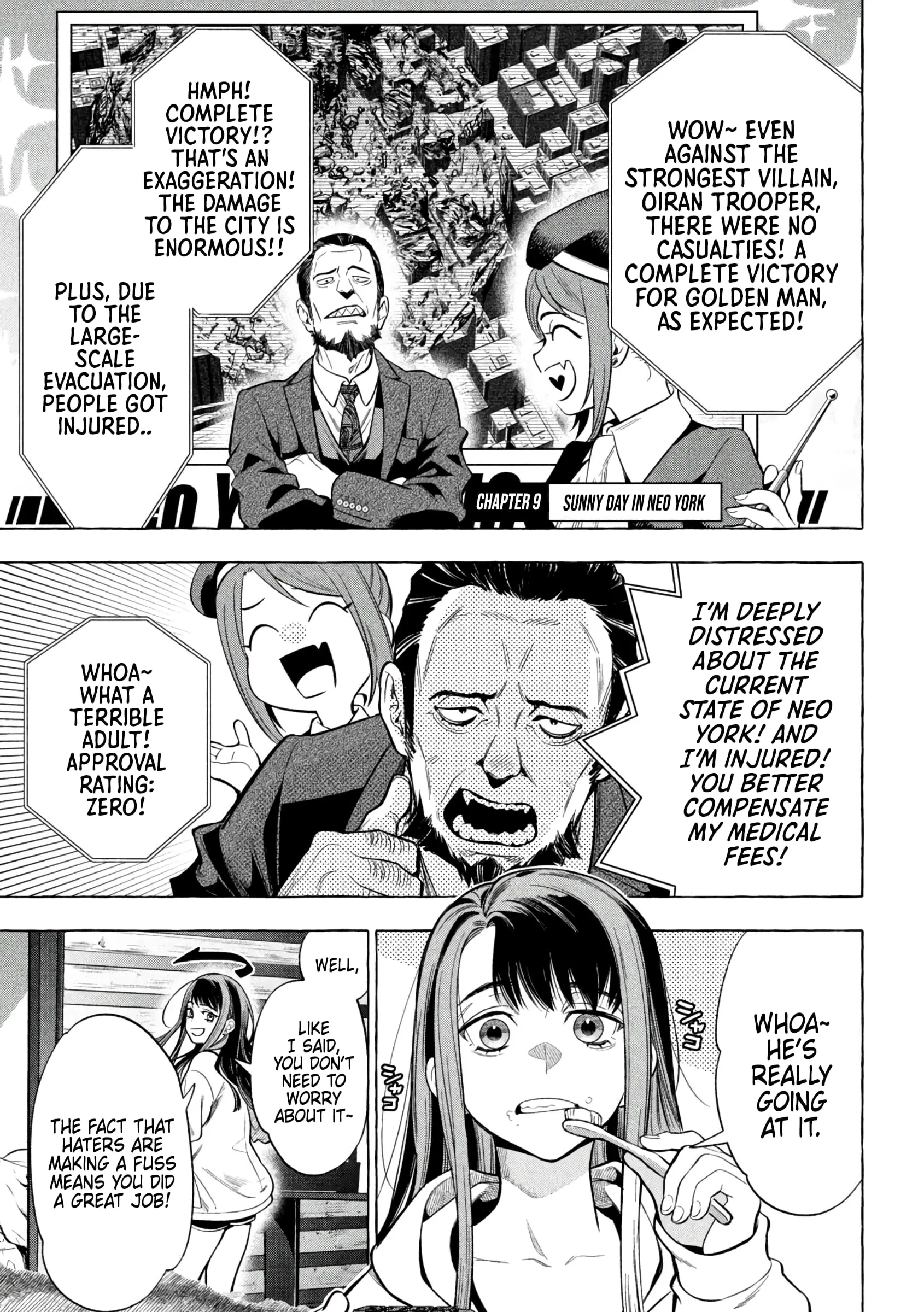 GOLDEN MAN Manga, chapter 9, page 2