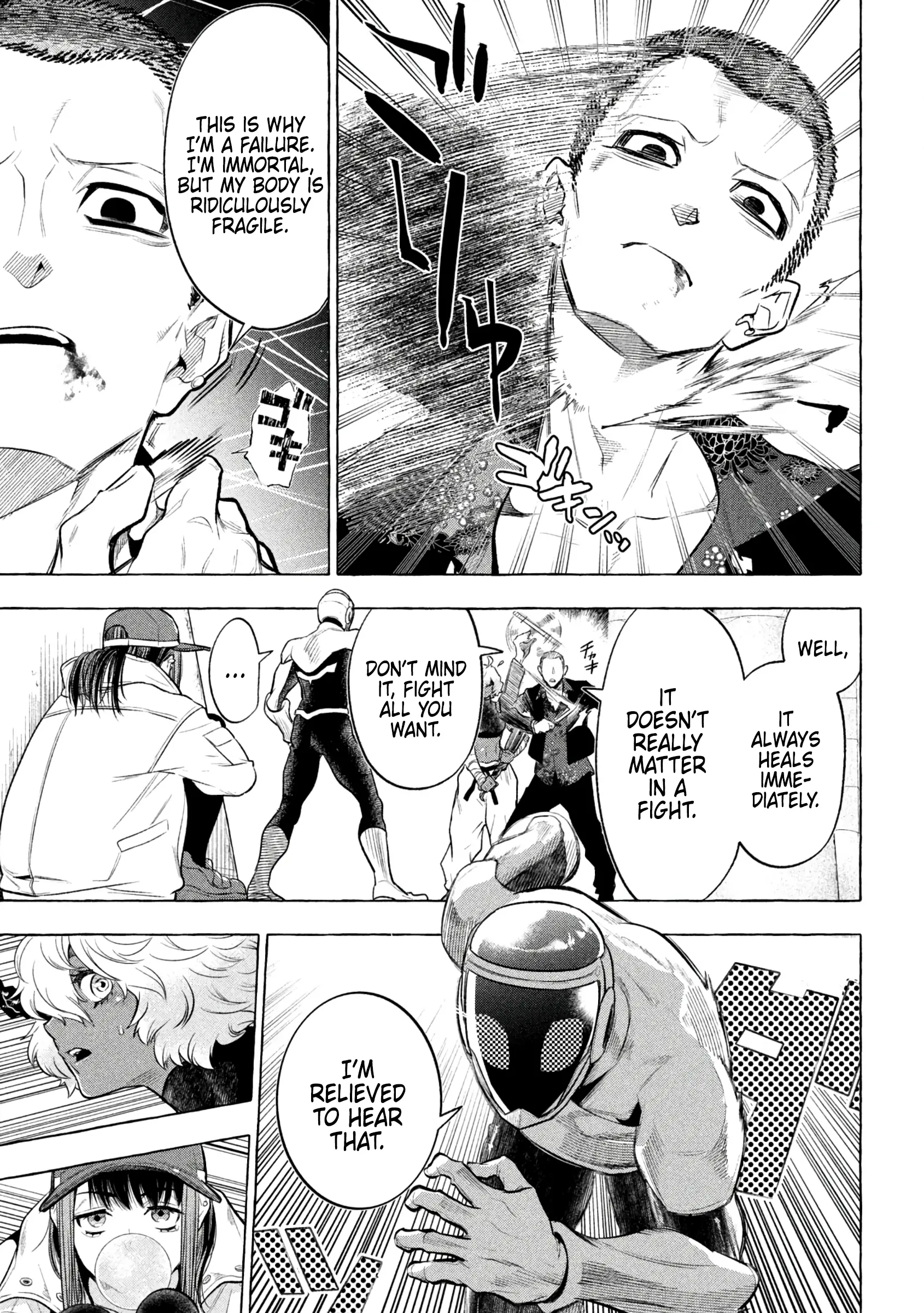 GOLDEN MAN Manga, chapter 21, page 13