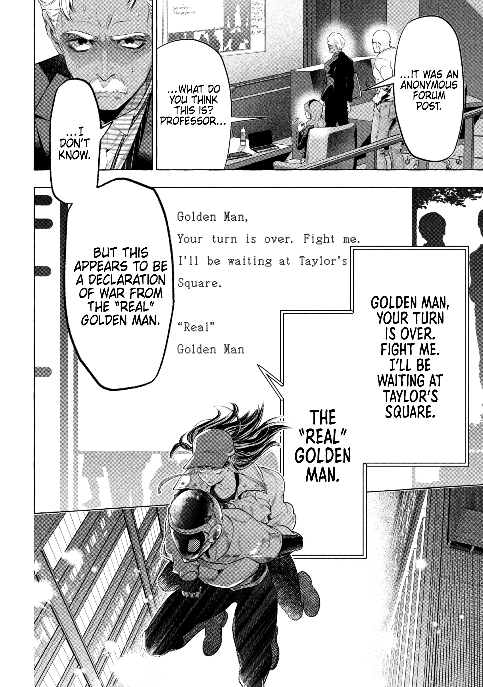 GOLDEN MAN Manga, chapter 26, page 20