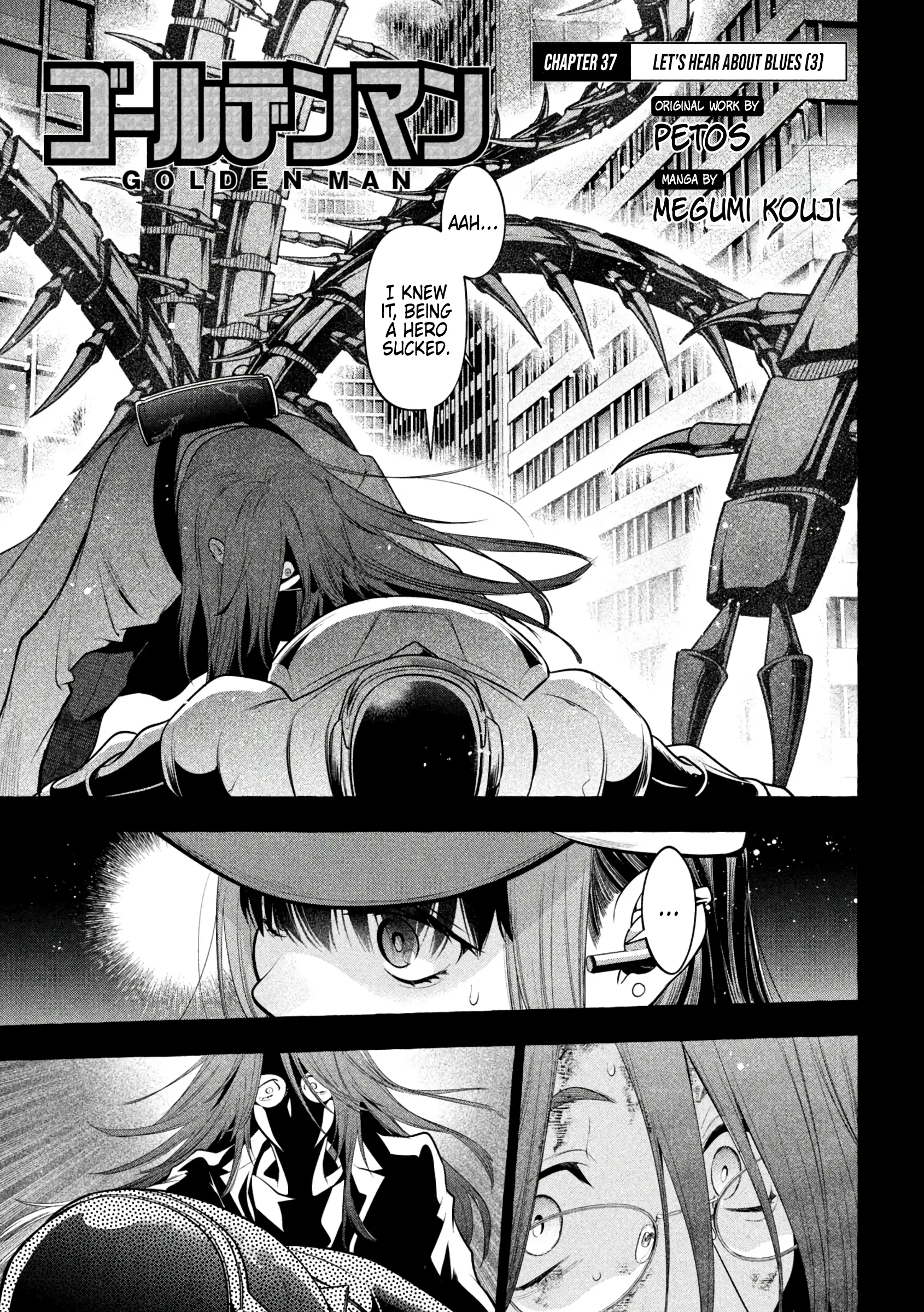 GOLDEN MAN Manga, chapter 37, page 3