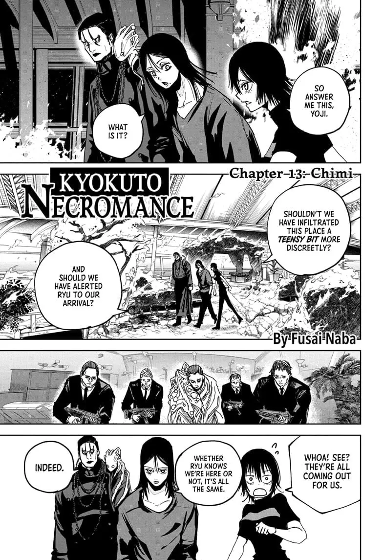 Kyokutou Necromance Manga, chapter 13, page 1