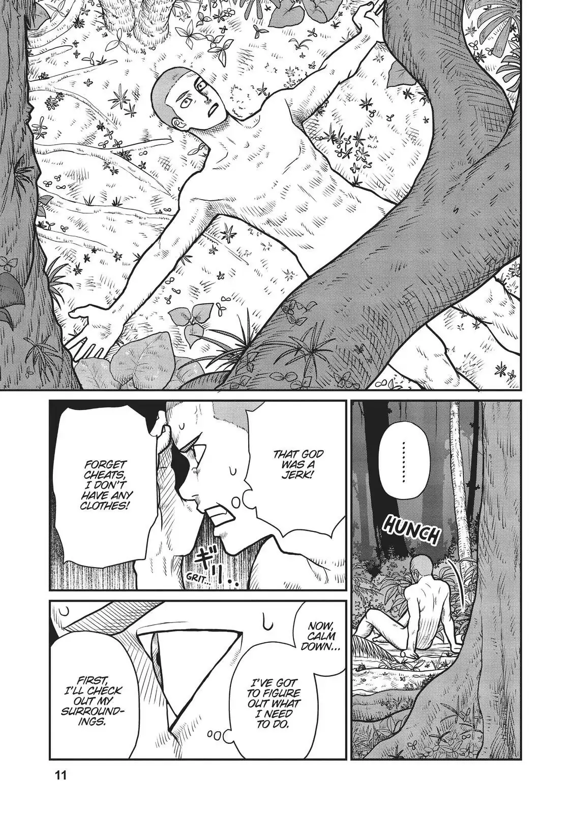 Yajin Tensei: Karate Survivor in Another World, chapter 1, page 11