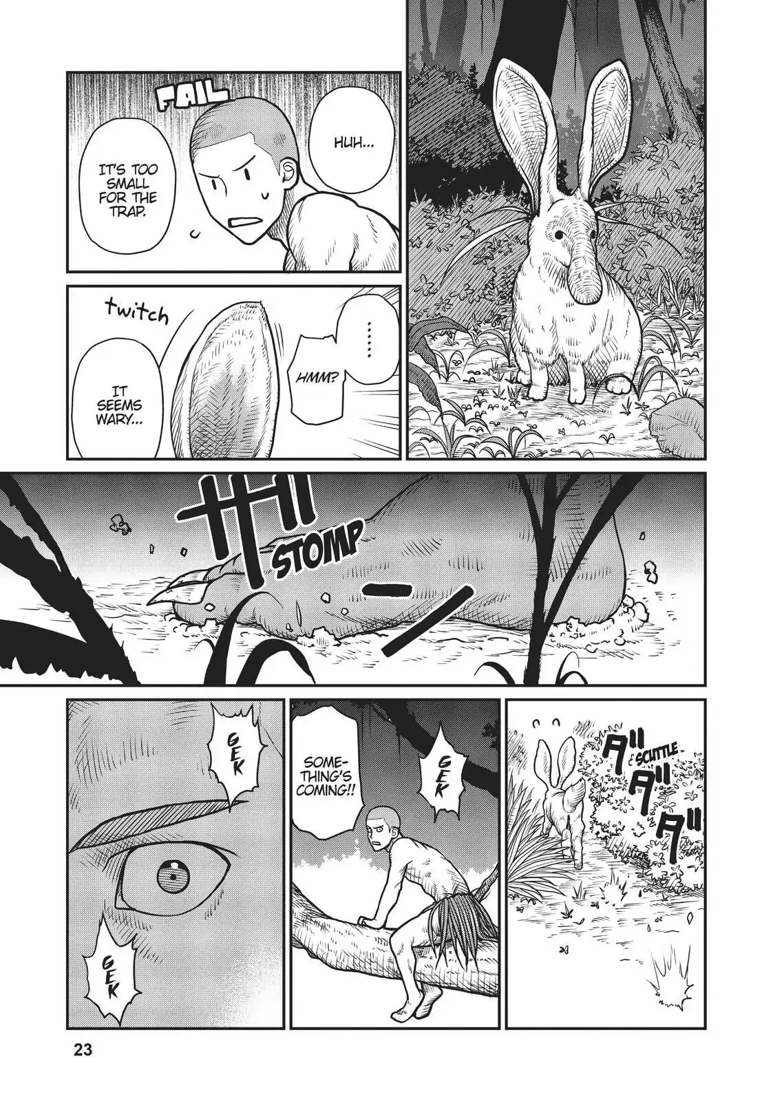 Yajin Tensei: Karate Survivor in Another World, chapter 1, page 23