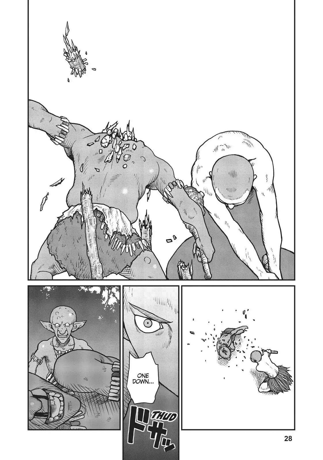 Yajin Tensei: Karate Survivor in Another World, chapter 1, page 28
