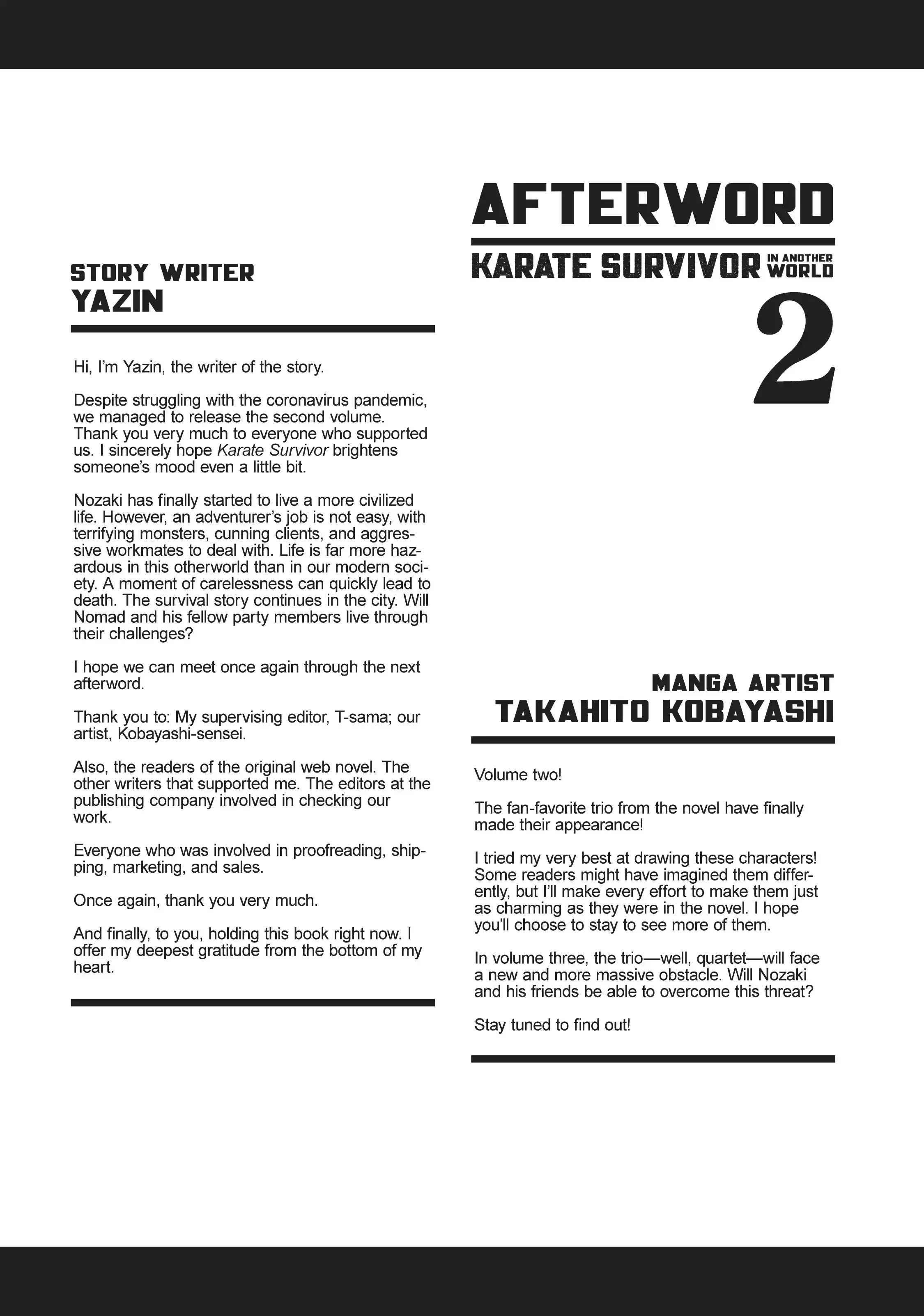 Yajin Tensei: Karate Survivor in Another World, chapter 12, page 35