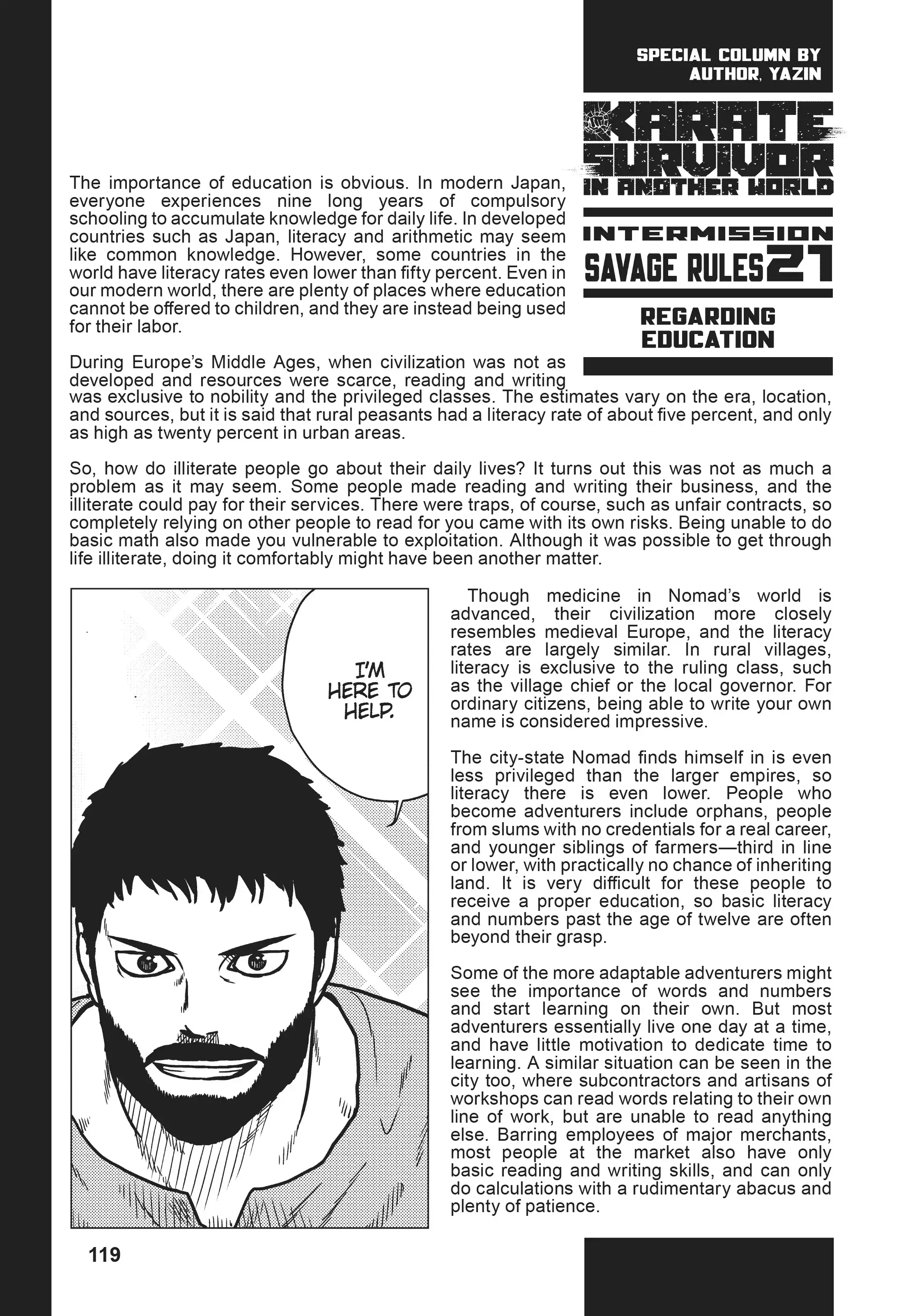 Yajin Tensei: Karate Survivor in Another World, chapter 22, page 31