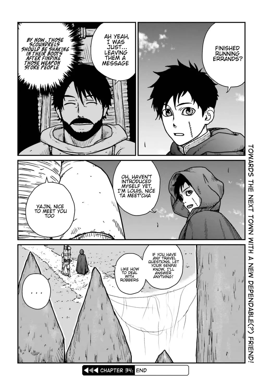 Yajin Tensei: Karate Survivor in Another World, chapter 34, page 33
