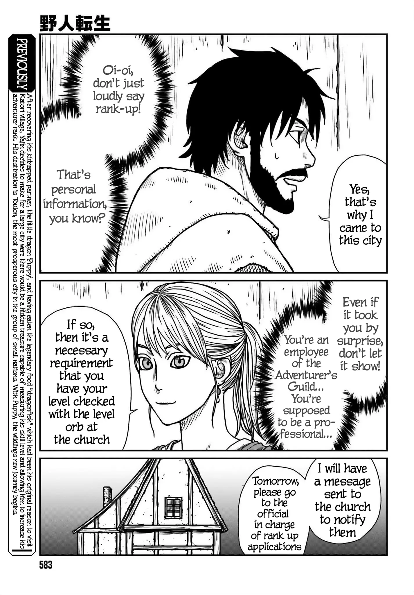 Yajin Tensei: Karate Survivor in Another World, chapter 54, page 3
